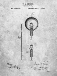 Electric Lamp Patent | Obraz na stenu