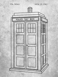 Dr. Who - Police Box | Obraz na stenu