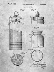 Cocktail Shaker Patent | Obraz na stenu