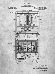 Bread Toaster Patent | Obraz na stenu
