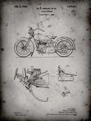 Cycle Support Patent - Faded Grey | Obraz na stenu