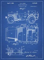 Military Vehicle Body Patent - Blueprint | Obraz na stenu