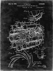 Aircraft Propulsion & Power Unit Patent - Black Grunge | Obraz na stenu