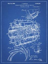 Aircraft Propulsion & Power Unit Patent - Blueprint | Obraz na stenu