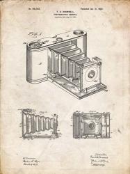 Photographic Camera Patent - Vintage Parchment | Obraz na stenu