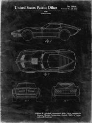 Vehicle Body Patent - Black Grunge | Obraz na stenu