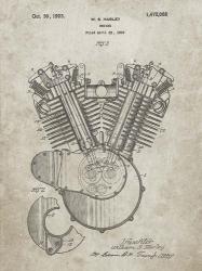 Engine Patent - Sandstone | Obraz na stenu