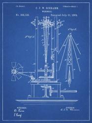 Windmill Patent - Blueprint | Obraz na stenu