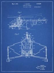 Direct-Lift Aircraft Patent - Blueprint | Obraz na stenu