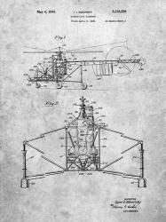 Direct-Lift Aircraft Patent - Slate | Obraz na stenu