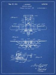 Amphibian Aircraft Patent - Blueprint | Obraz na stenu