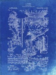 Diver's Suit Patent - Faded Blueprint | Obraz na stenu