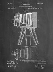 Photographic Camera Patent - Chalkboard | Obraz na stenu