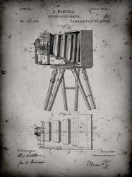 Photographic Camera Patent - Faded Grey | Obraz na stenu