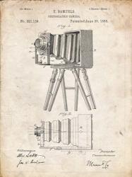 Photographic Camera Patent - Vintage Parchment | Obraz na stenu