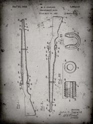 Semi-Automatic Rifle Patent - Faded Grey | Obraz na stenu