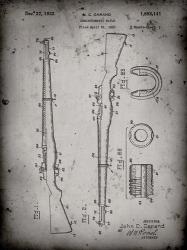 Semi-Automatic Rifle Patent - Faded Grey | Obraz na stenu