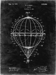 Balloon Patent - Black Grunge | Obraz na stenu