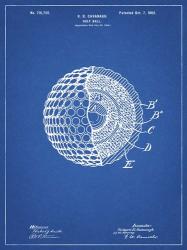 Golf Ball Patent - Blueprint | Obraz na stenu