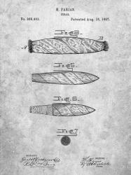 Cigar Patent - Slate | Obraz na stenu