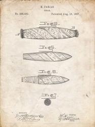 Cigar Patent - Vintage Parchment | Obraz na stenu