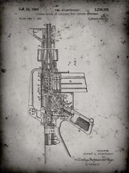 Firearm With Auxiliary Bolt Closure Mechanism Patent - Faded Grey | Obraz na stenu