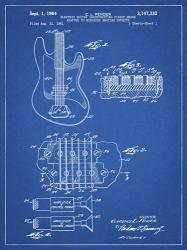 Electric Guitar Patent - Blueprint | Obraz na stenu