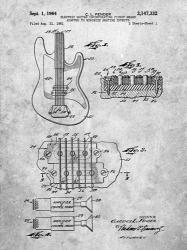 Electric Guitar Patent - Slate | Obraz na stenu