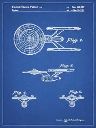 Blueprint Starship Enterprise Patent | Obraz na stenu