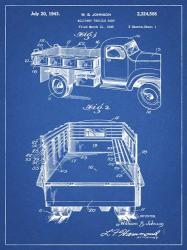 Blueprint Army Troops Transport Truck Patent | Obraz na stenu
