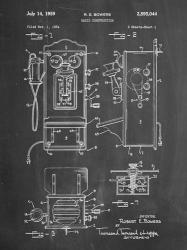 Chalkboard Wall Phone Patent | Obraz na stenu