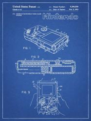 Blueprint Nintendo Game Boy Patent | Obraz na stenu