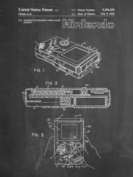 Chalkboard Nintendo Game Boy Patent | Obraz na stenu
