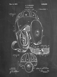 Chalkboard Football Leather Helmet 1927 Patent | Obraz na stenu