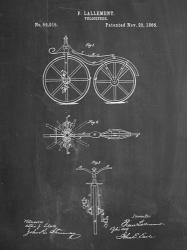 Chalkboard First Bicycle 1866 Patent | Obraz na stenu