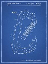 Blueprint Oval Carabiner Patent | Obraz na stenu