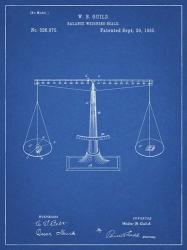 Blueprint Scales of Justice Patent | Obraz na stenu