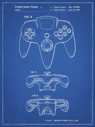 Blueprint Nintendo 64 Controller Patent | Obraz na stenu