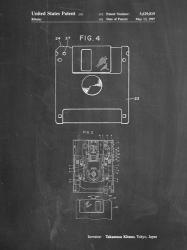 Chalkboard 3 1/2 Inch Floppy Disk Patent | Obraz na stenu