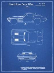 Blueprint 1962 Corvette Stingray Patent | Obraz na stenu