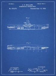 Blueprint Holland Submarine Patent | Obraz na stenu