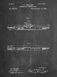 Chalkboard Holland Submarine Patent | Obraz na stenu