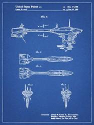 Blueprint Star Wars Nebulon B Escort Frigate Patent | Obraz na stenu