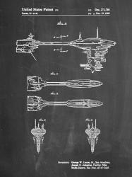 Chalkboard Star Wars Nebulon B Escort Frigate Patent | Obraz na stenu