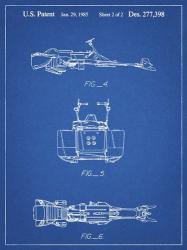Blueprint Star Wars Speeder Bike Patent | Obraz na stenu