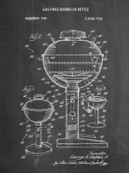 Chalkboard Webber Gas Grill 1972 Patent | Obraz na stenu
