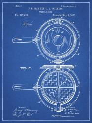 Blueprint Waffle Iron Patent | Obraz na stenu