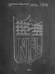 Chalkboard NFL Display Patent | Obraz na stenu