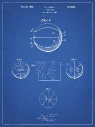 Blueprint Basketball 1929 Game Ball Patent | Obraz na stenu