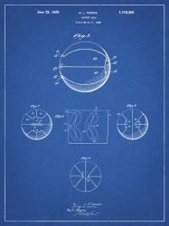 Blueprint Basketball 1929 Game Ball Patent | Obraz na stenu